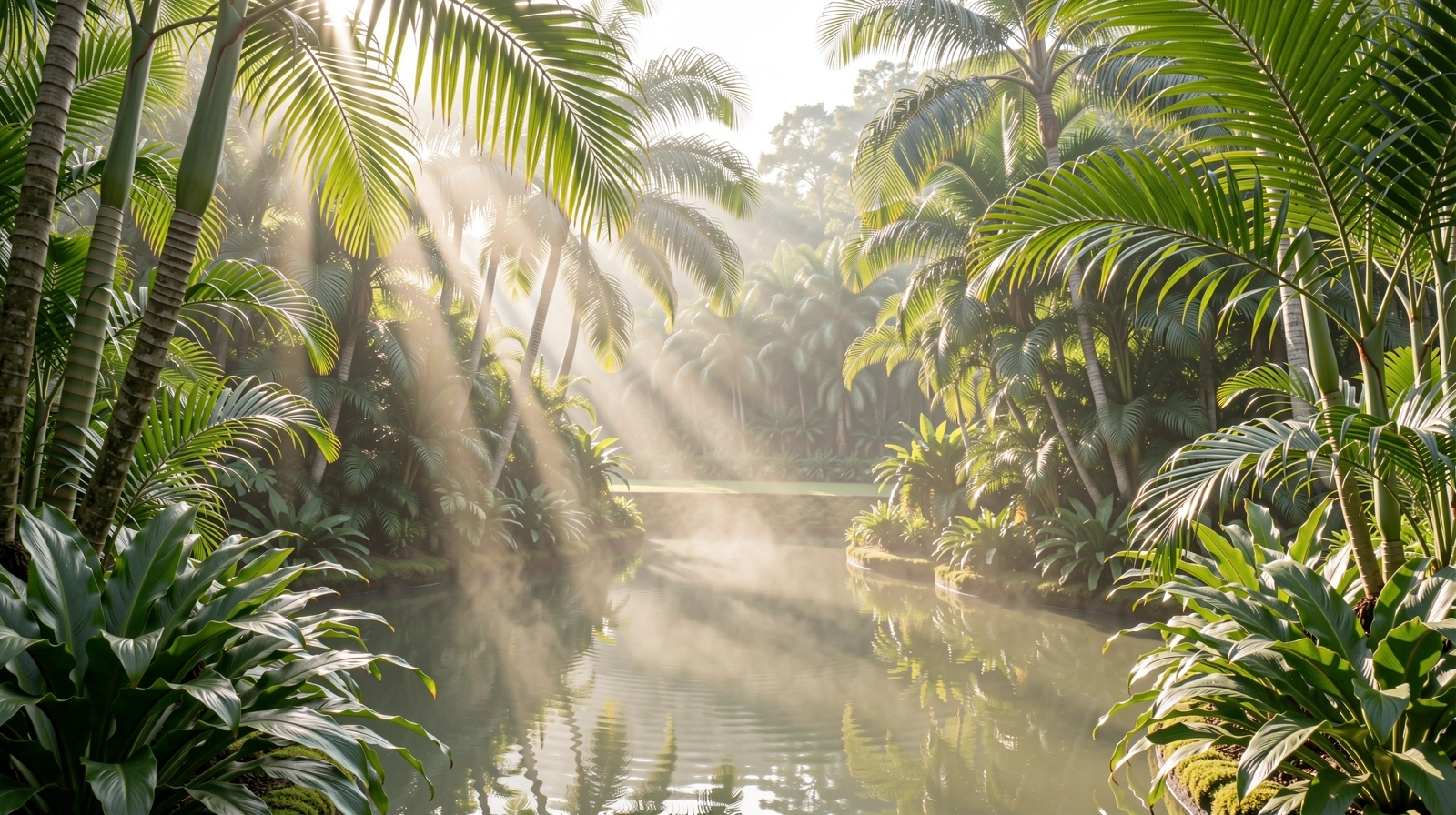 Suasana tenang alam Indonesia